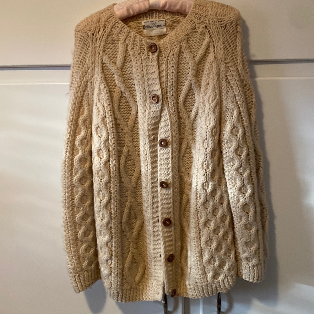 COPY - Womens 100%wool hand made in Italy beautiful cardigan sweater